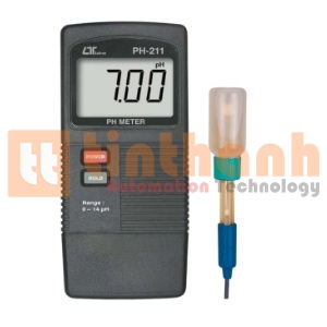 Thiết bị đo độ pH Lutron PH-211 (chưa bao gồm điện cực)