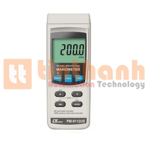 Thiết bị đo áp suất Lutron PM-9112US (200 mbar)