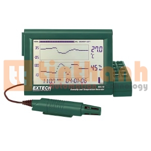 Máy ghi biểu đồ nhiệt độ và độ ẩm Extech RH520B (30~ 60°C, 1~99%)