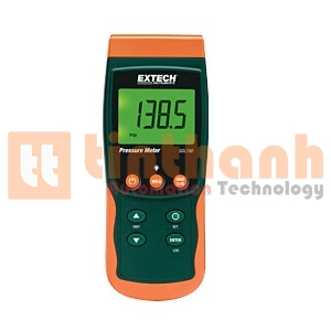 Máy đo áp suất nén, đường ống Extech SDL700 (30psi~ 300psi, Dataloger)