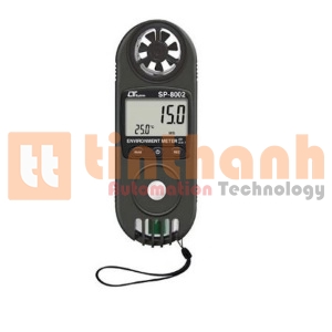 Máy đo tốc độ gió, lưu lượng gió, tia UV, nhiệt độ, độ ẩm Lutron SP-8002 (9 in 1)