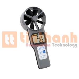 Thiết bị đo tốc độ gió, nhiệt độ, độ ẩm PCE THA 10-ICA (0.4 … 35 m/s)