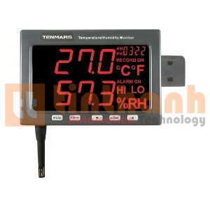 Thiết bị đo nhiệt độ, độ ẩm Tenmars TM-185 (-20º~60ºC, 5%~95%)