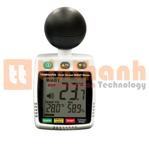 Máy đo bức xạ nhiệt Tenmars TM-288 (>21~25°C, 30.0~90.0%RH)