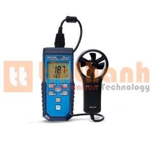 Thiết bị đo lưu lượng, tốc độ gió, nhiệt độ/độ ẩm, áp suất tuyệt đối Tenmars TM-414A (0.4~30m/s)