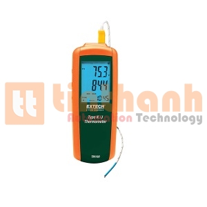 Máy đo nhiệt độ tiếp xúc (kiểu K, J) Extech TM100