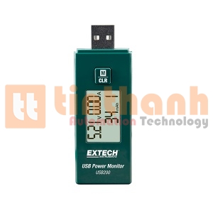 Thiết bị giám sát công suất dùng cho sạc dự phòng Extech USB200